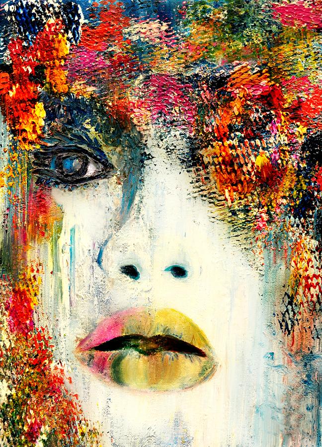 Llorando Painting by Jill Jacobs