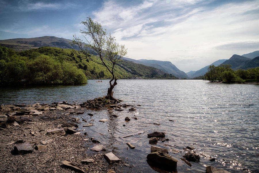  Llyn Peris, Snowdonia National Park #1 Photograph by Shirley Mitchell