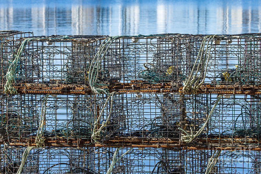 Lobster Traps #1 Photograph by Ben Graham