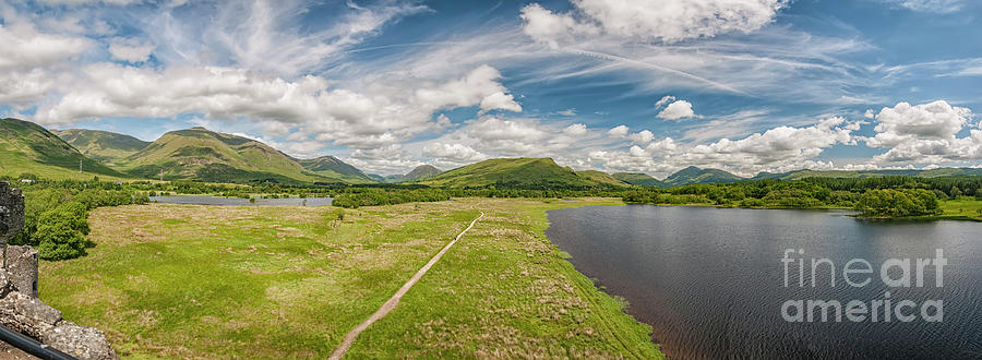 Loch Awe Panorama #1 Photograph by Antony McAulay