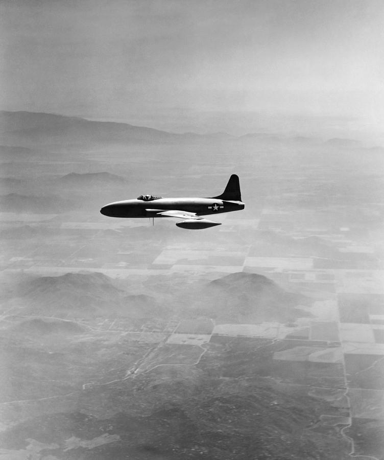 Lockheed P-80 Shooting Star #1 Photograph by Underwood Archives