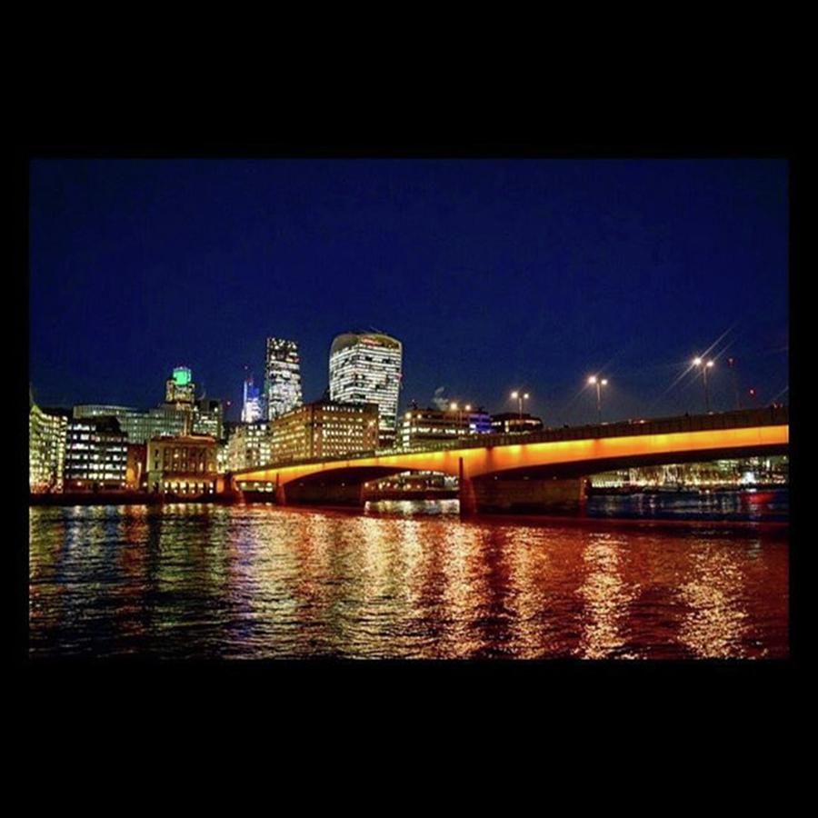 London Photograph - Londonの橋 ② #1 by Okuda Shusuke
