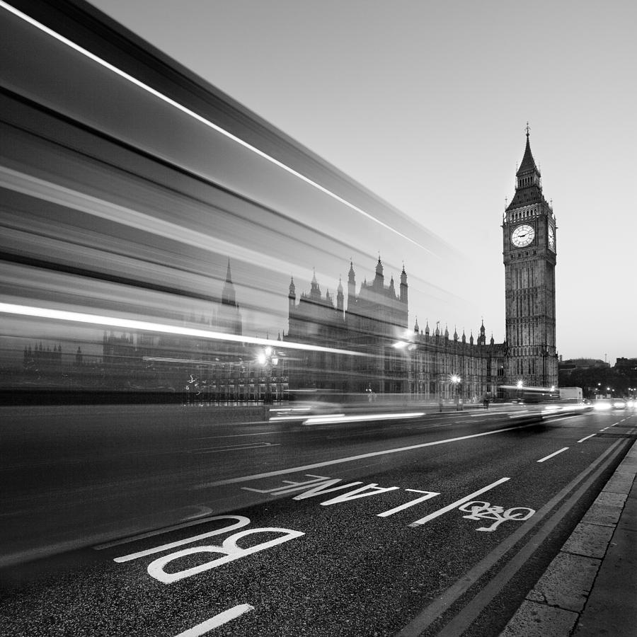 London Photograph - London Big Ben #1 by Nina Papiorek