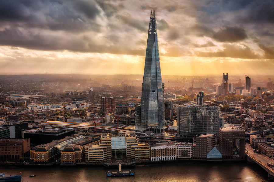 London Photograph - London from the Sky Garden #1 by Ian Hufton