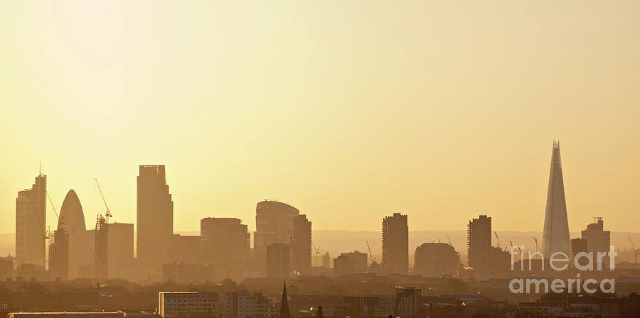 London Skyline Photograph by David Bleeker