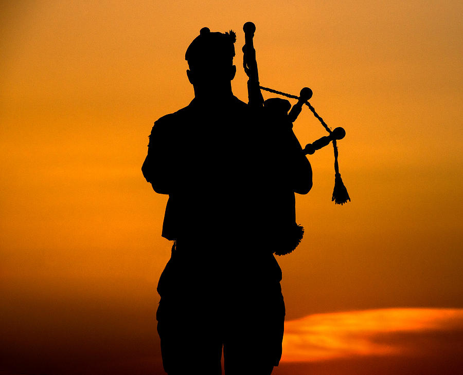 Lone Piper #1 Photograph by Roy Pedersen