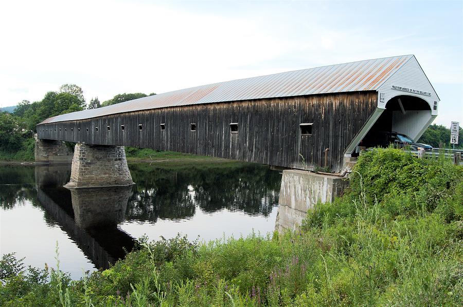 Long Covered Bridge Photograph by Charles HALL