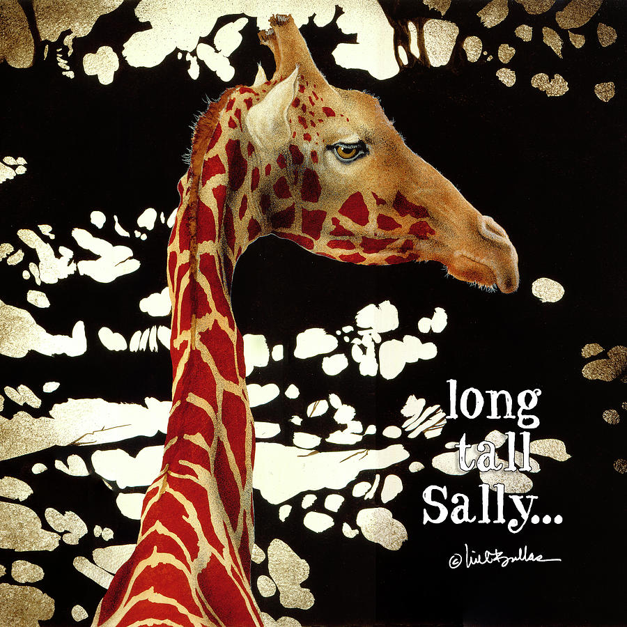 long tall Sally... #3 Painting by Will Bullas