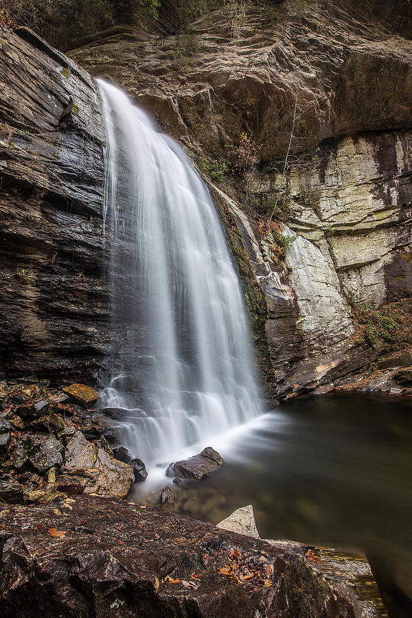 Looking Glass Falls Pisgah Forest #1 Photograph by Donnie Whitaker