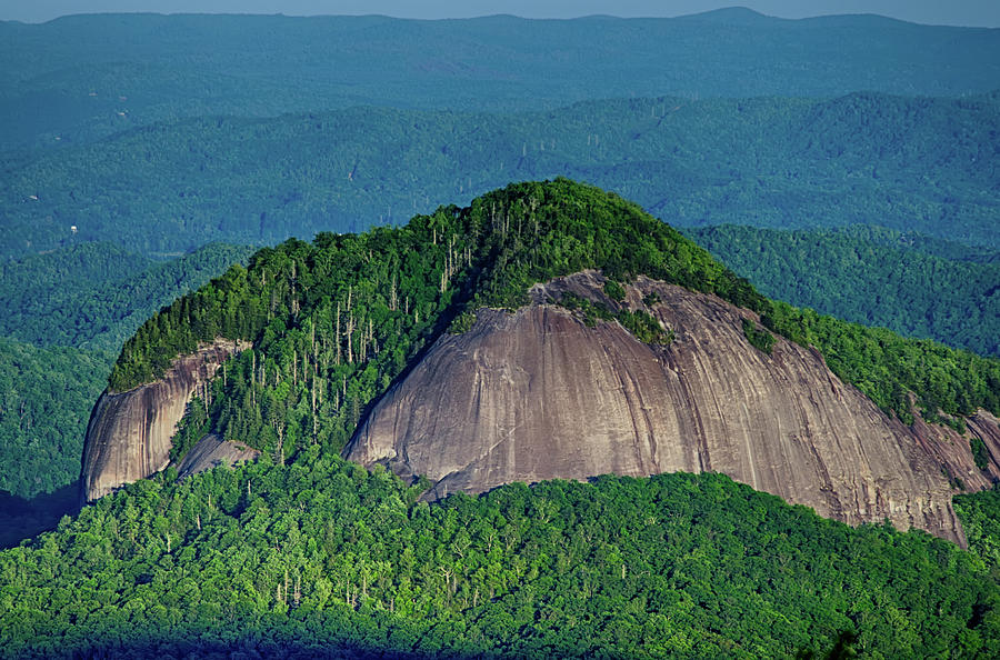 Looking Glass Rock Mountain In North Carolina #1 Photograph by Alex Grichenko