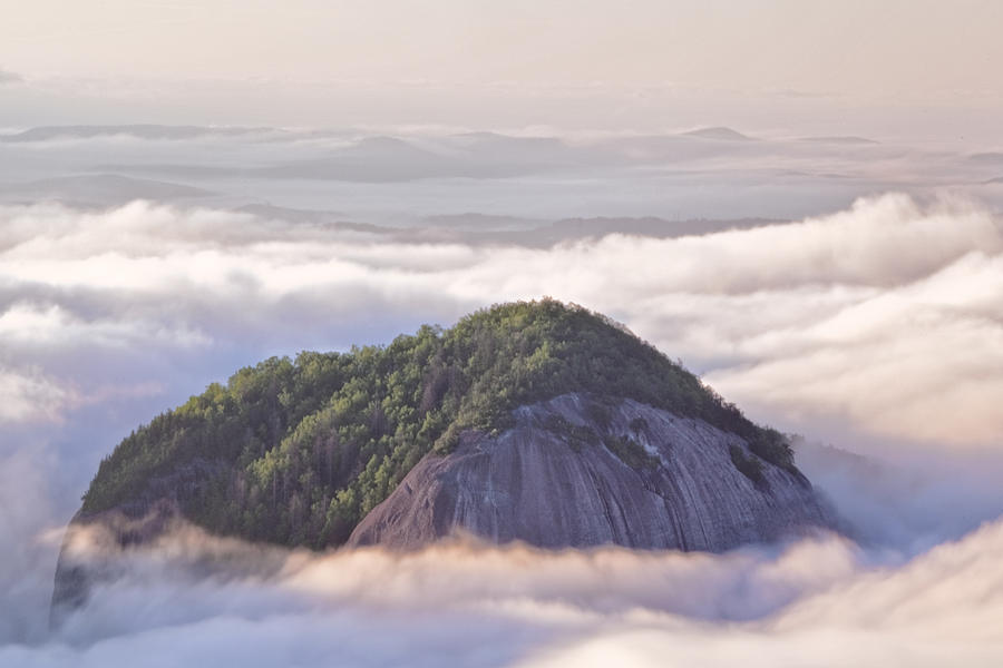 Pisgah Forest Photograph - Looking Glass Rock #1 by Rob Travis