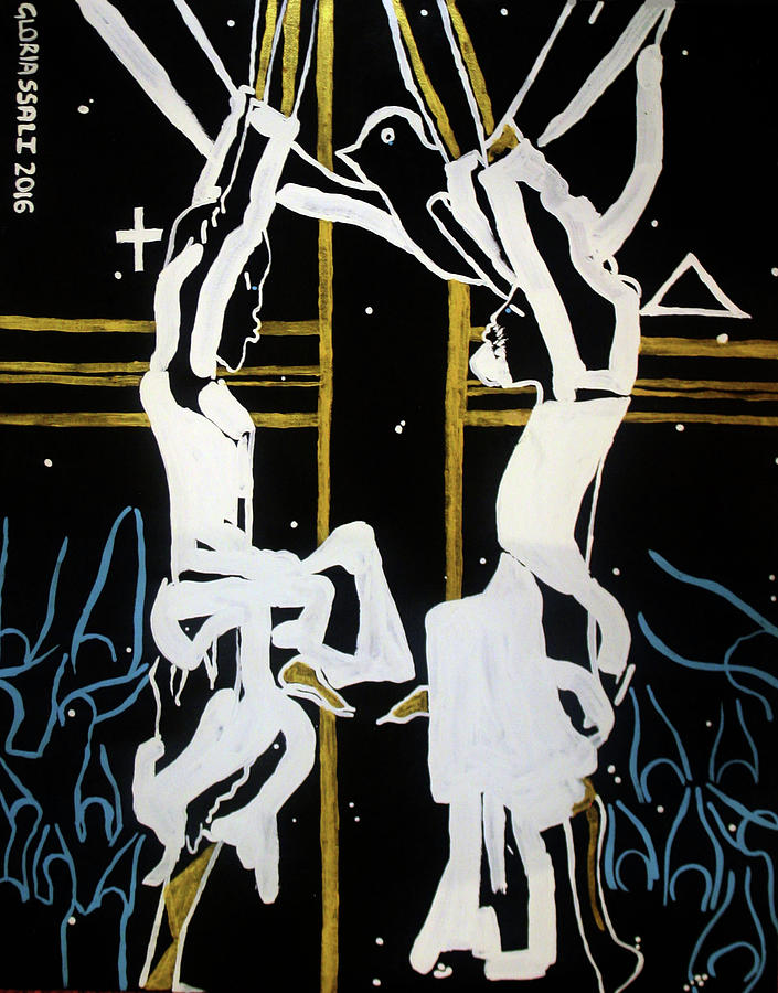 Lord of The Dance #1 Painting by Gloria Ssali