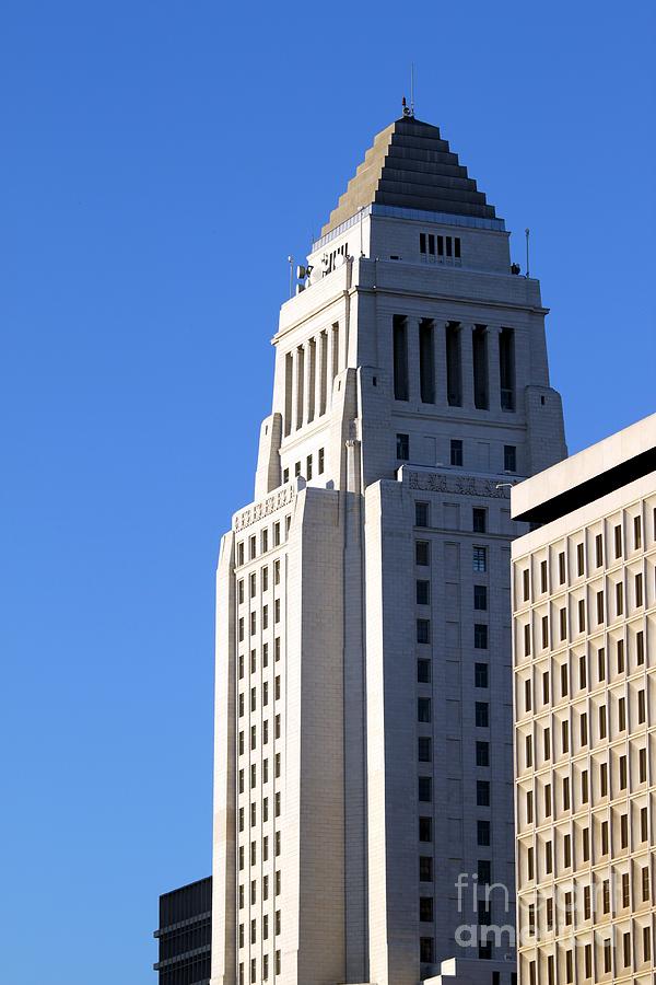 Los Angeles City Hall #1 Photograph by Henrik Lehnerer
