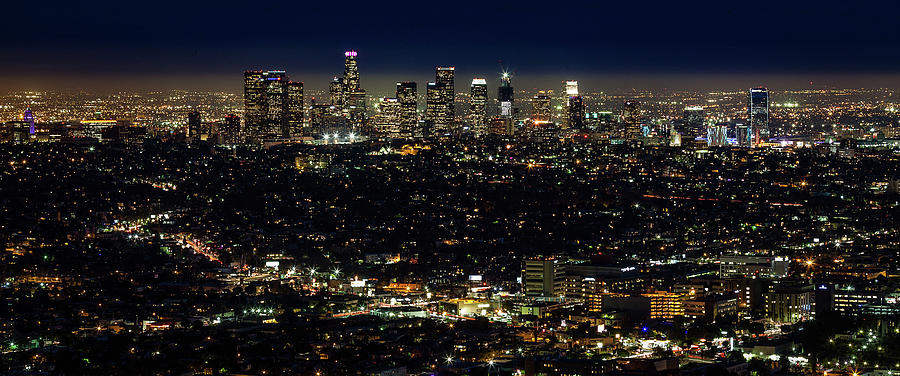 Los Angeles Skyline Photograph by Kevin Case - Fine Art America