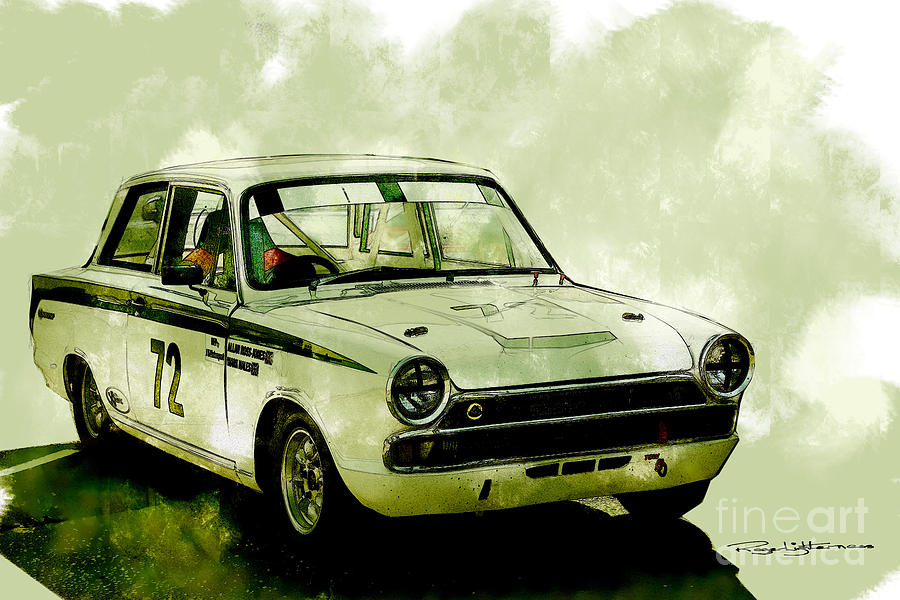 Lotus Cortina #1 Photograph by Roger Lighterness
