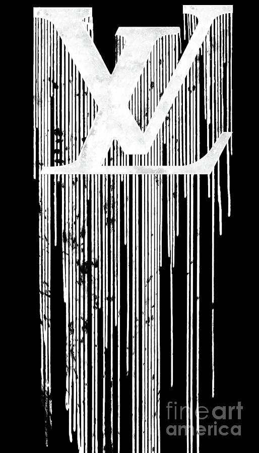 Louis Vuitton Print, A4 Art Print Designer Logo Poster Chic Designer Print