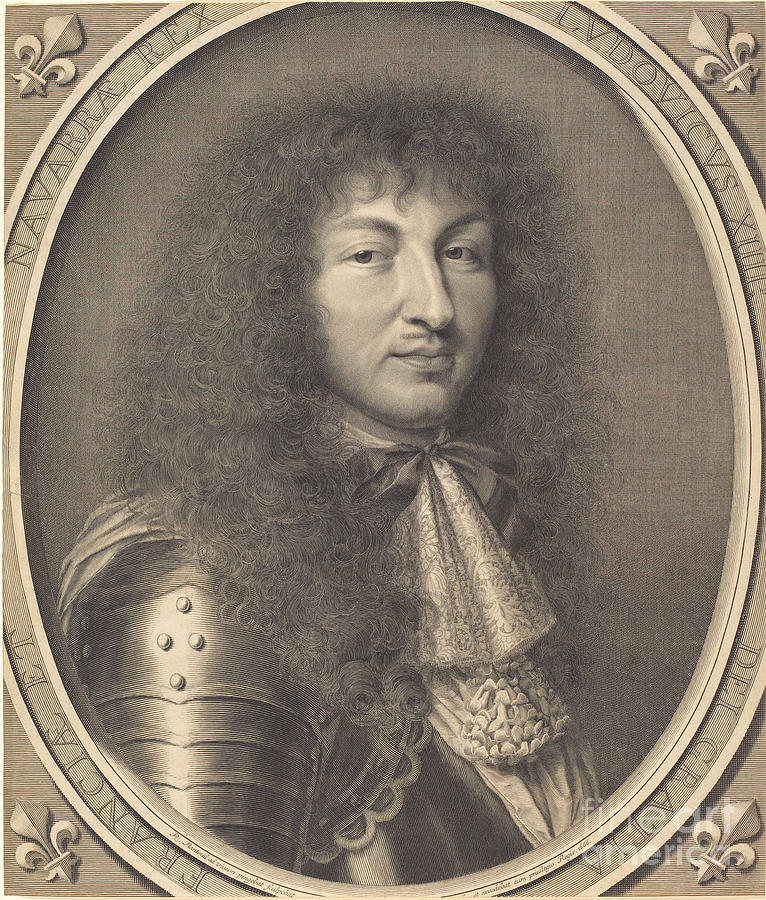 Louis Xiv Drawing by Robert Nanteuil Fine Art America