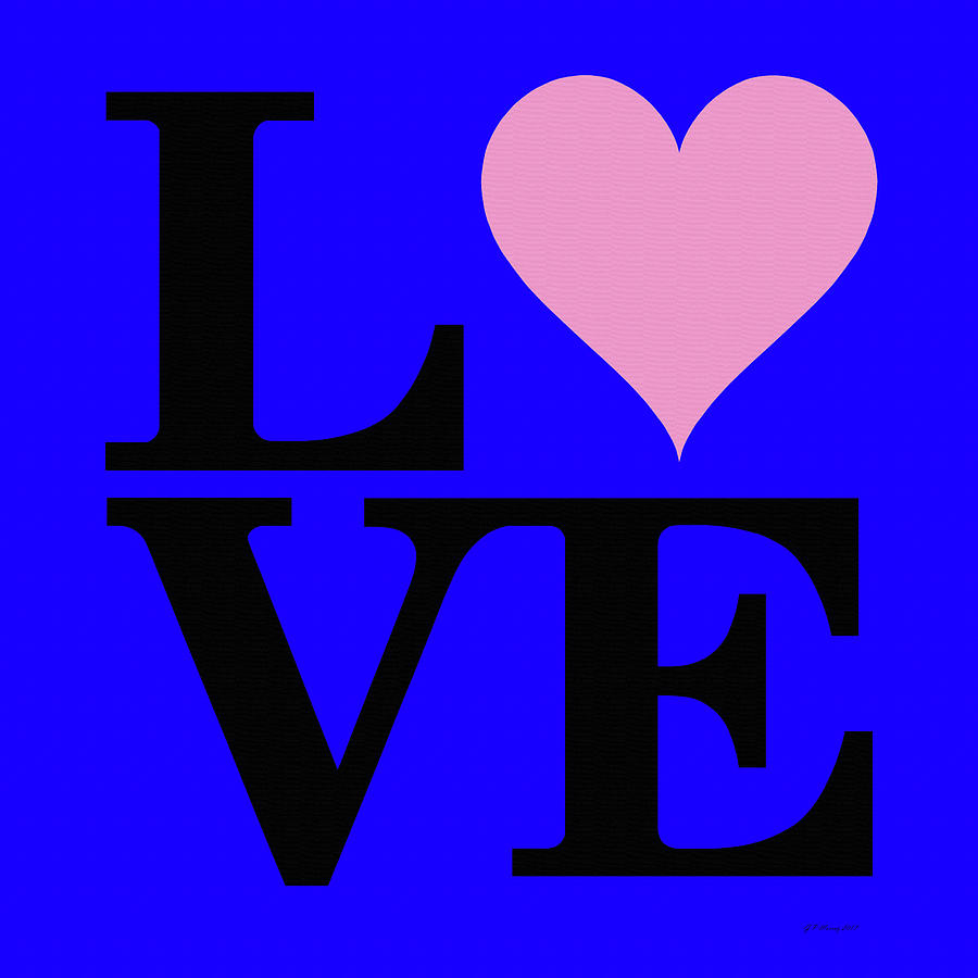Love Heart Sign #1 Digital Art by Gregory Murray