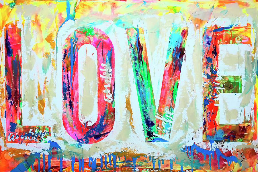 Love #1 Painting by Ivan Guaderrama