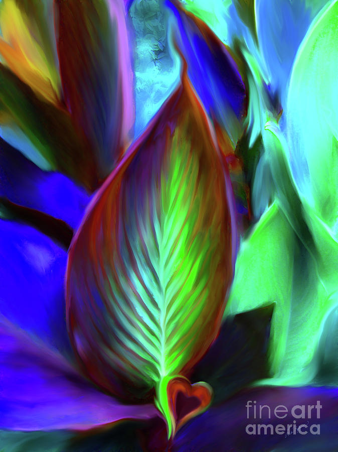 Lovely Leaves Digital Art by Lisa Redfern