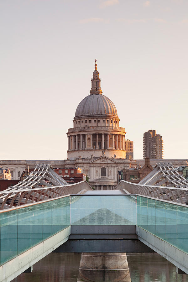 Architecture Photograph - Low Angle View Of St. Pauls Cathedral #1 by Panoramic Images