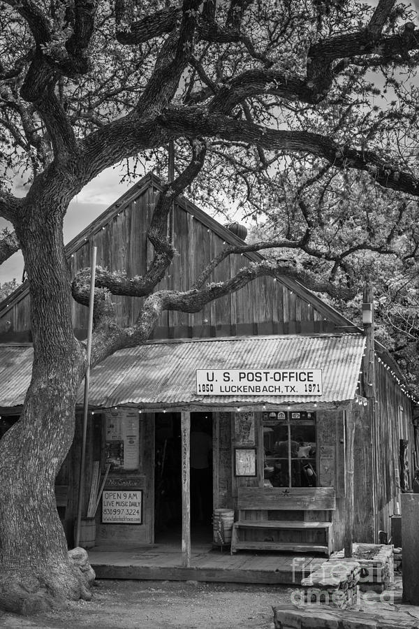Luckenbach Post Office #1 Photograph by Inge Johnsson