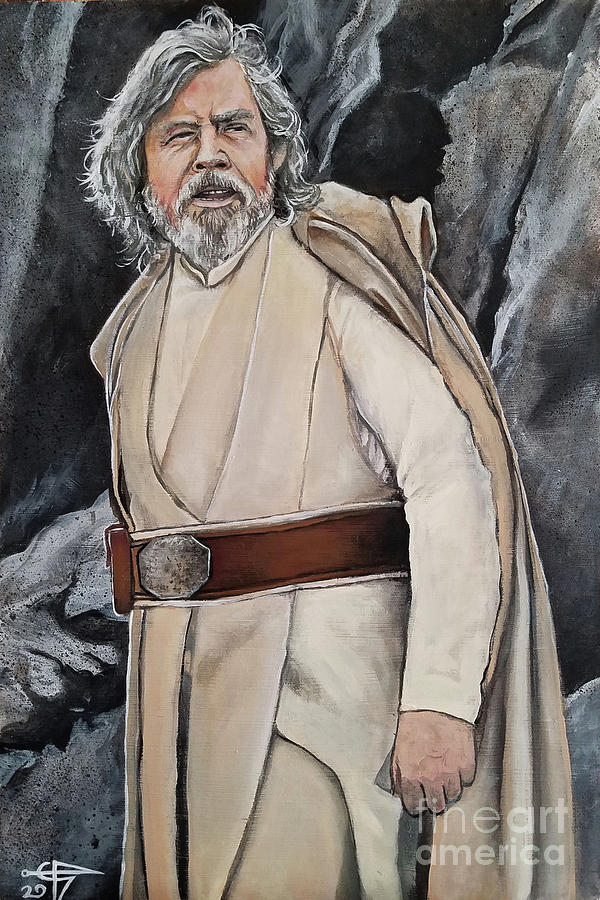 Luke Skywalker Painting