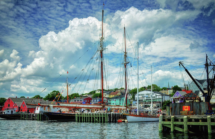 Lunenburg Harbor by Rodney Campbell Lunenburg Harbor by Rodney Campbell