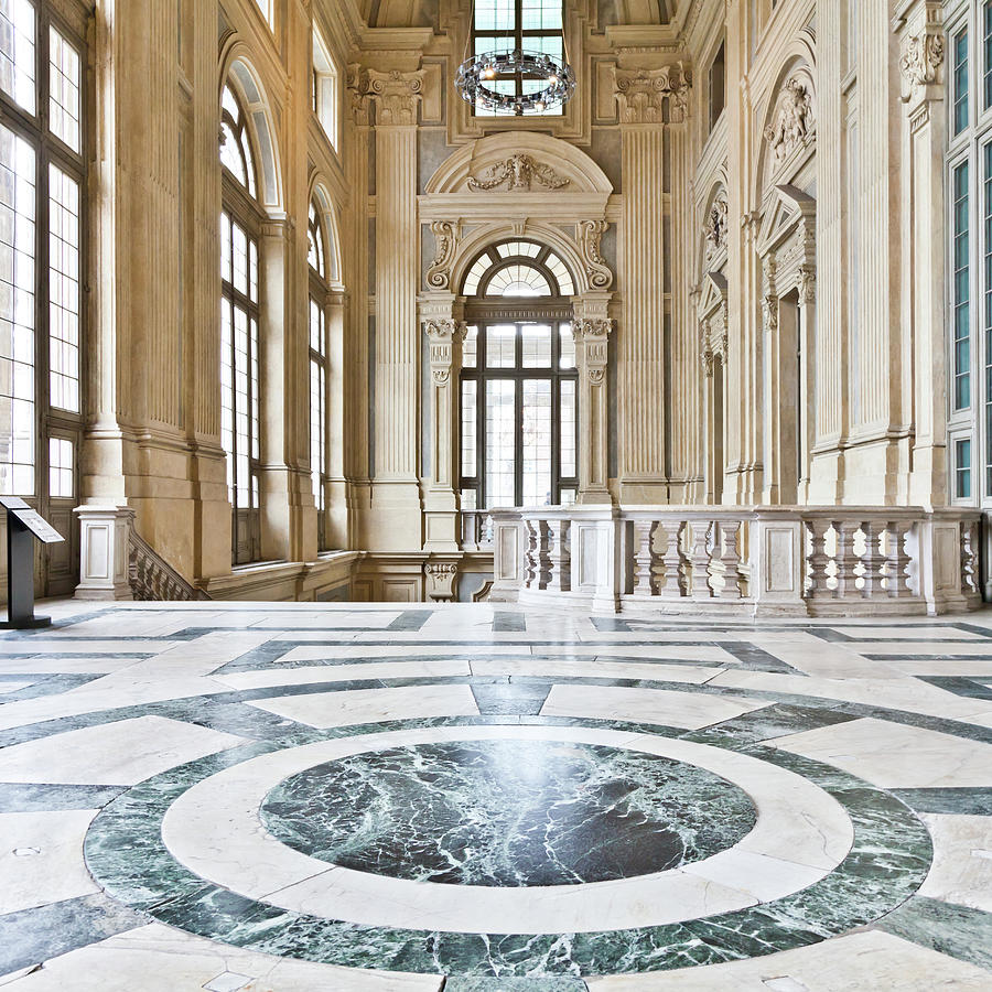 Italian Baroque Interior - Turin, Italy Photograph by Paolo Modena
