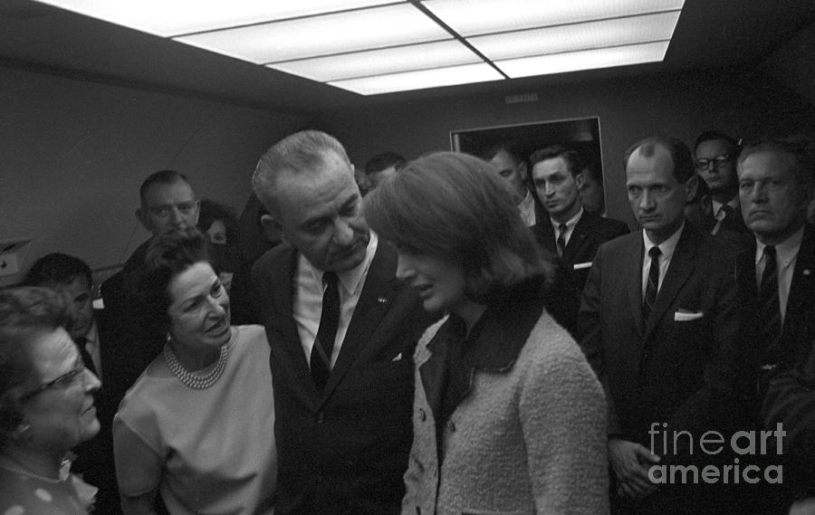 Lyndon B. Johnson Sworn #1 Photograph by Science Source