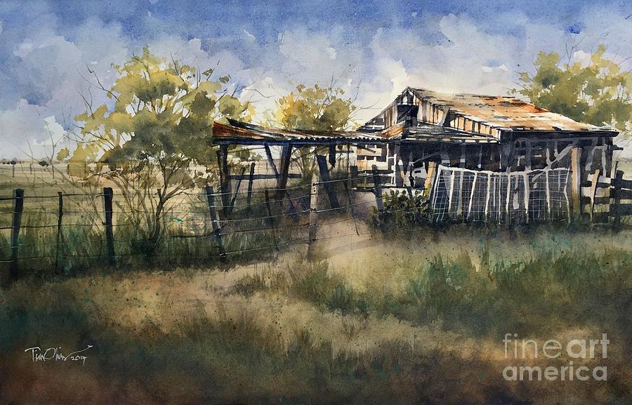 Lynn County Relic #1 Painting by Tim Oliver