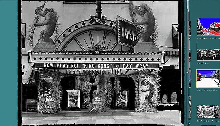 Lyric Theater King Kong Collage Tucson Arizona 1933-2013 #2 Photograph by David Lee Guss