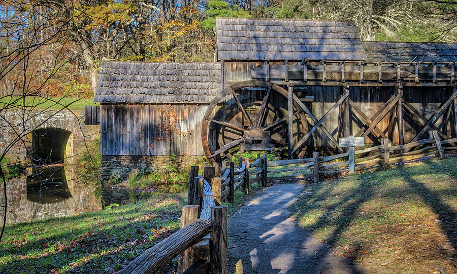 Mabry Grist Mill #1 Photograph by Jane Luxton