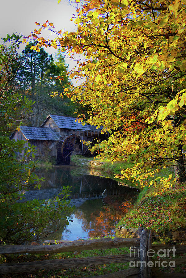 Mabry Mill Dreamy #1 Photograph by Skip Willits