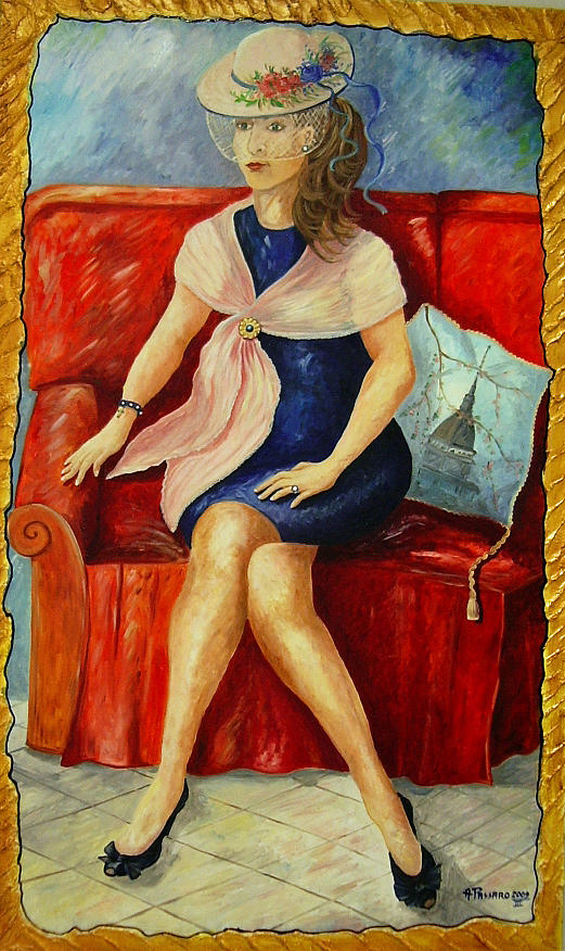 Madama Torino #1 Painting by Amalia Passaro