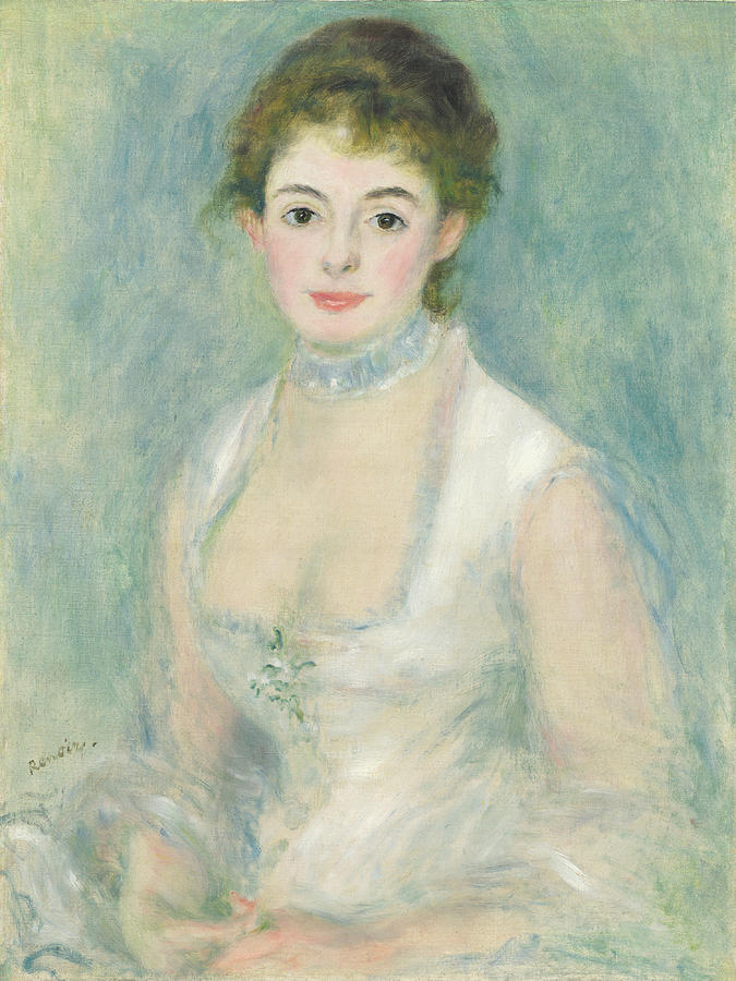 Madame Henriot #1 Painting by Auguste Renoir