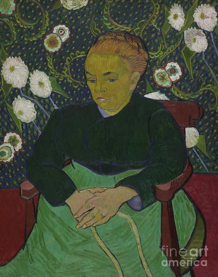 Madame Roulin Rocking the Cradle Painting by Vincent Van Gogh