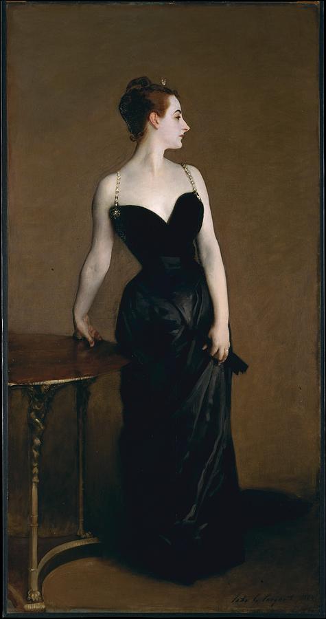 Madame X Madame Pierre Gautreau #1 Painting by John Singer Sargent