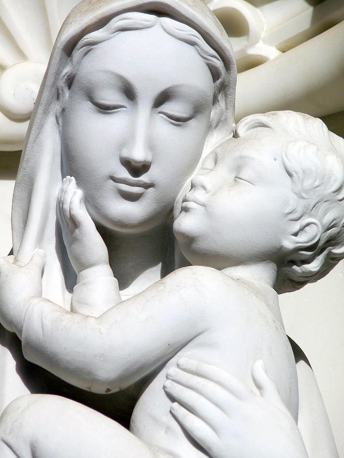 Madonna And Child Photograph - Madonna and Child #1 by Jeff Lowe