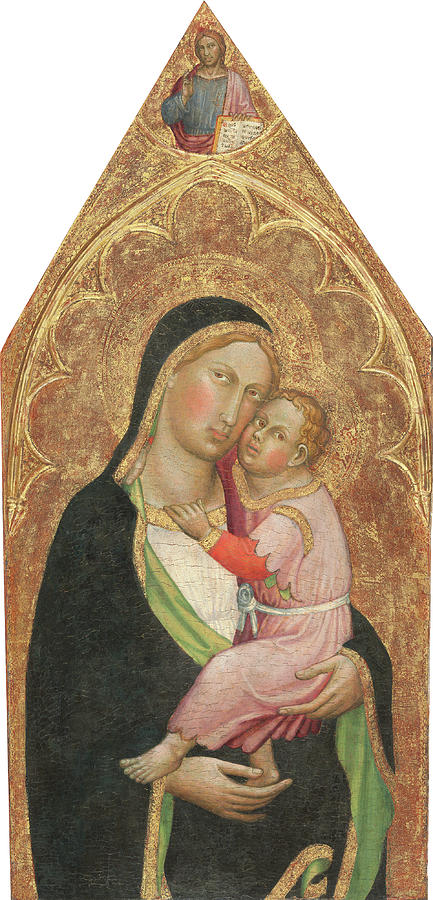 Madonna And Child #1 Painting by Martino Di Bartolomeo