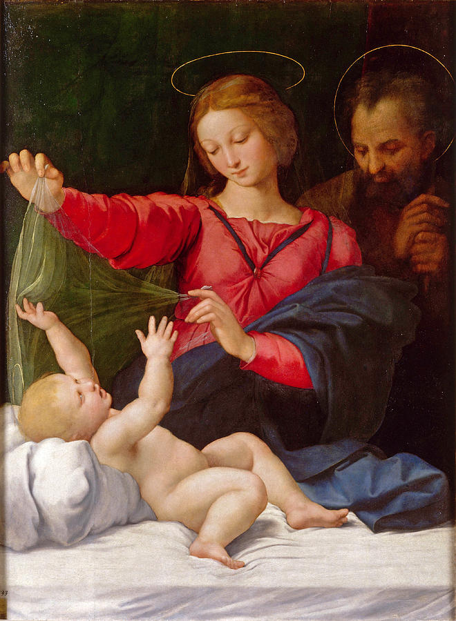 Madonna of Loreto #2 Painting by Raphael