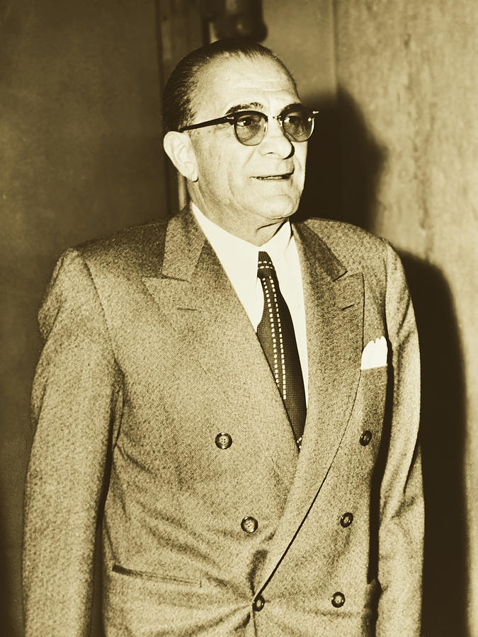 Mafia Boss Vito Genevese 1958 #1 Photograph by Mountain Dreams
