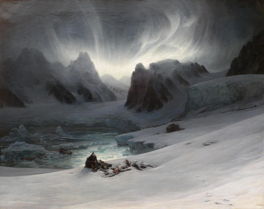 Magdalena Bay #1 Painting by Auguste Francois Biard