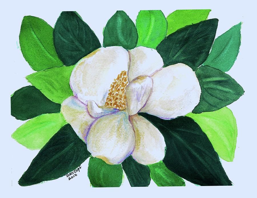 Magnolia III #1 Painting by Joan Zepf