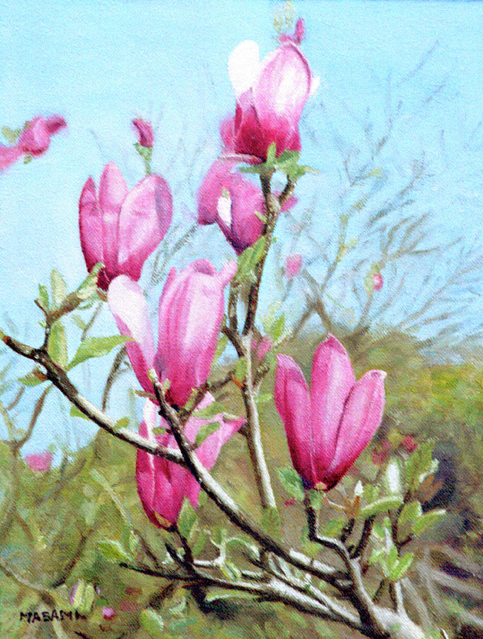 Magnolia #1 Painting by Masami Iida