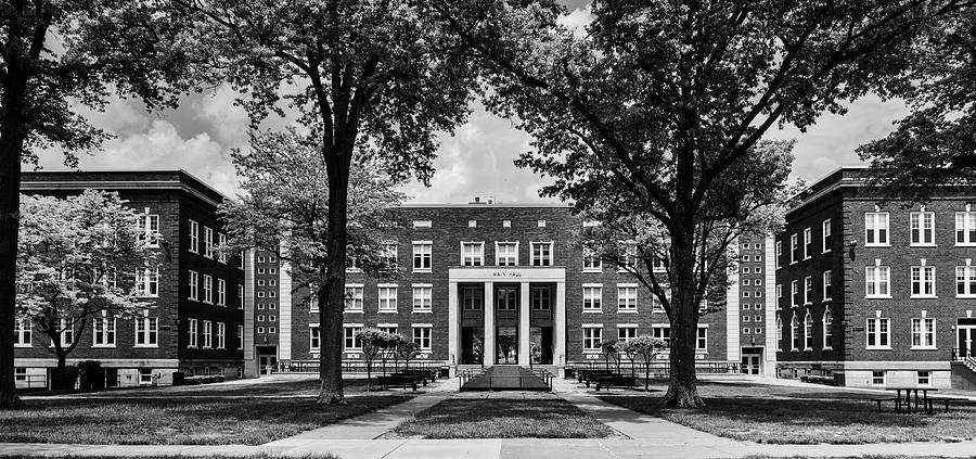 University Photograph - Main Hall - West Liberty University #1 by Mountain Dreams