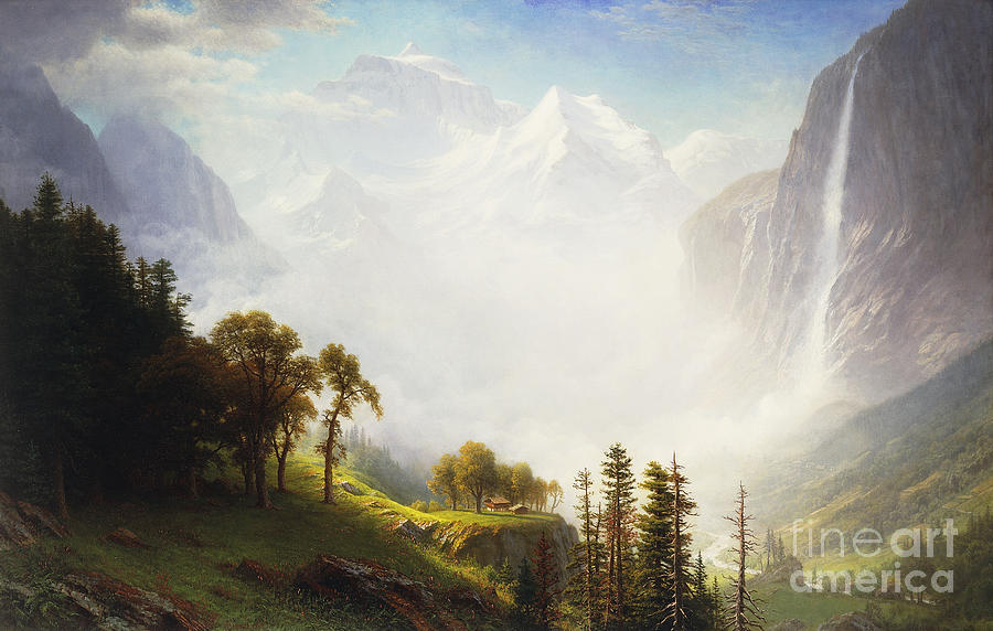 Majesty of the Mountains Painting by Albert Bierstadt