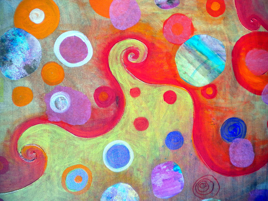 Making Rounds #1 Painting by Robin Mead