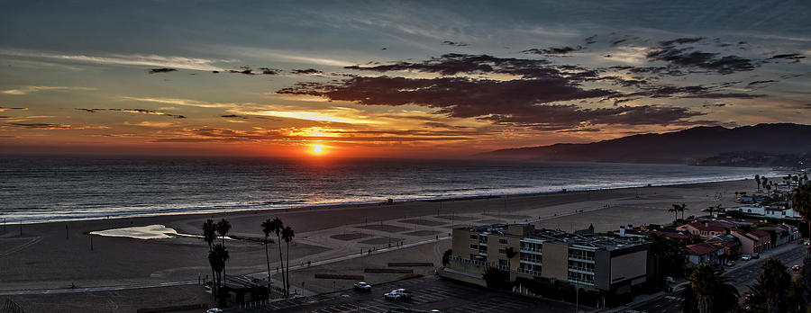 Malibu Sunset #2 Photograph by Gene Parks