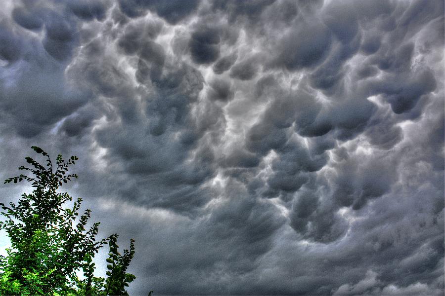 Mamantus clouds #1 Photograph by David Matthews
